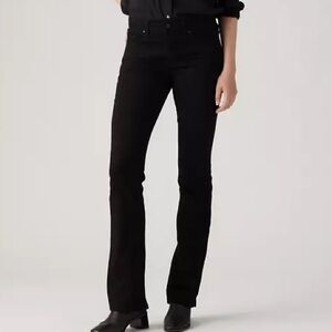 NWT Levi’s 315 Bootcut Shaping Black Corduroy Jeans (size 30 x 30)